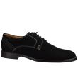 Pantofi casual barbati din Piele Intoarsa Naturala, , VL1 Negru,